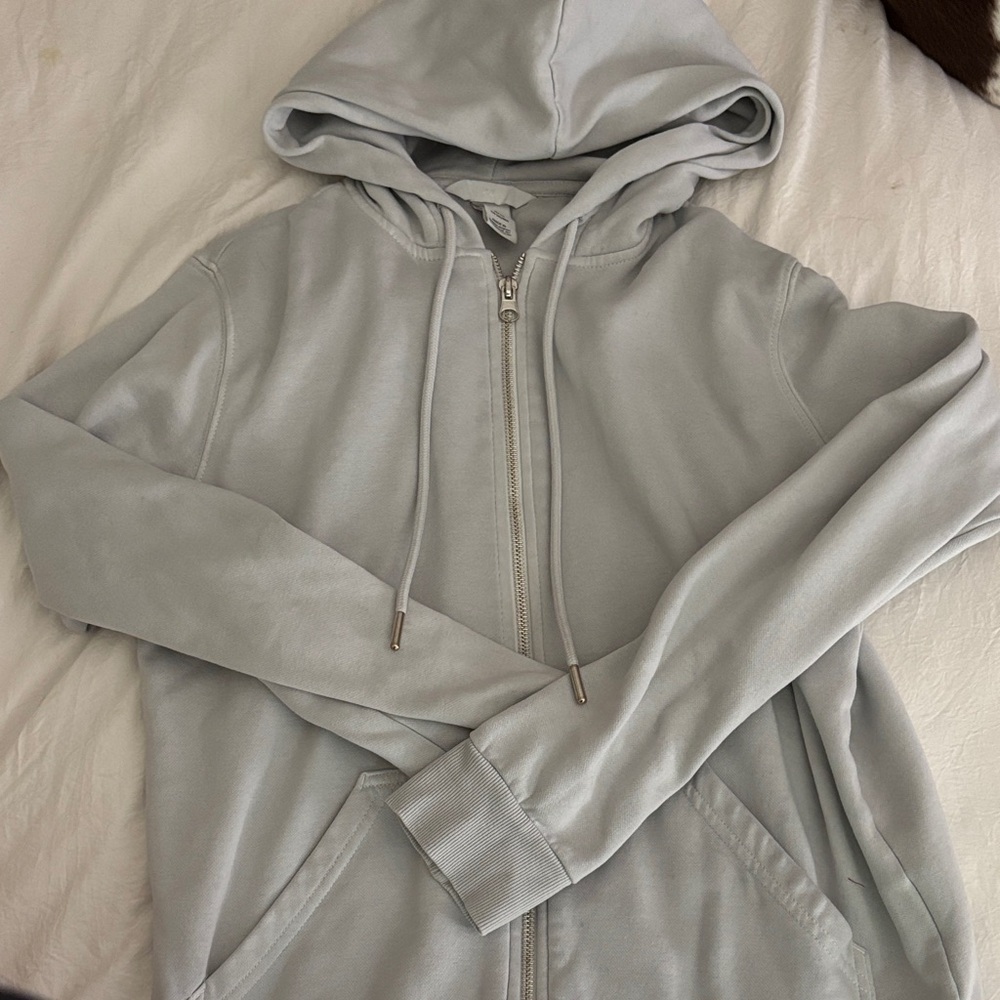 H&M Light Gray Casual Hoodie